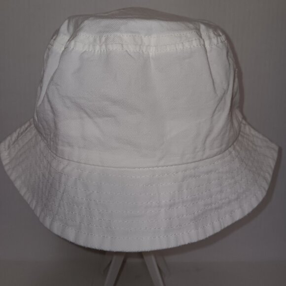 ZARA WHITE ON WHITE BUCKET HAT - Picture 8 of 8